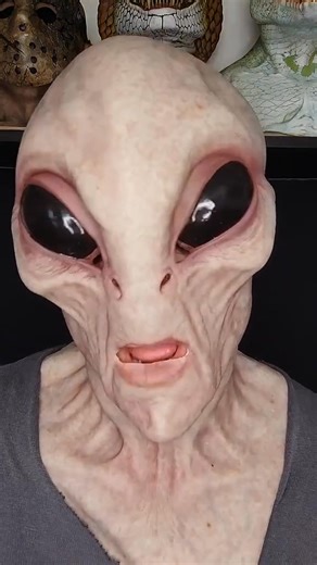 1.3K views | Halloween Alien Horror Masks – Ready to Spook! Ditch...