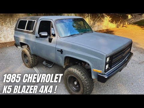 1985 Chevrolet K5 Blazer 4x4 – ICONIC Square-Body Beast! | Ultimate Classic SUV Review