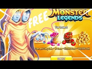 How To Get FREE Rewards! | FREE Gems & More - Monster Legends