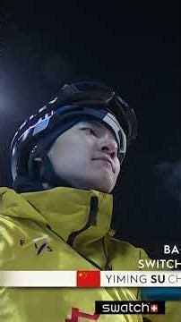 Su aiming wins once again! #fissnowboard #fisparkandpipe #worldcupbeijing