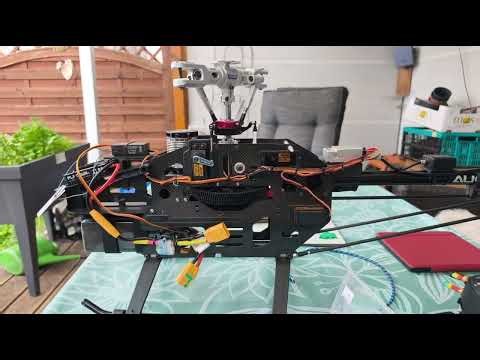 Flywing H2 auf einem 600er T-REX.