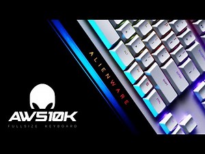 Space Inspired Gaming Keyboard // Alienware AW510K Review