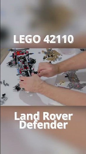 LEGO 42110 Speedbuild Shorts | LEGO Land Rover Defender 2019 Speed Build | LEGO 42110 Review