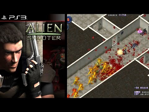 Alien Shooter ... (PS3) Gameplay