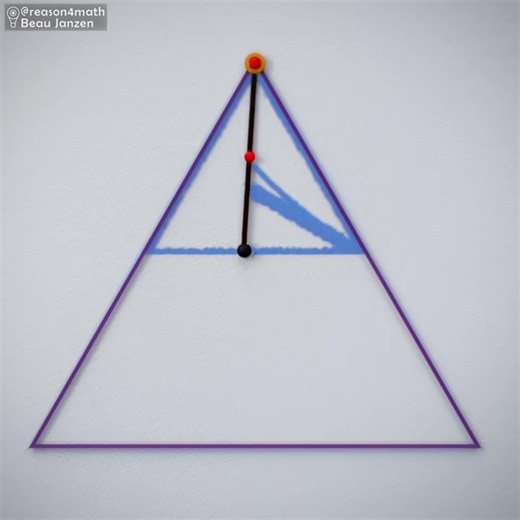 6.1K views · 106 reactions | Part 2 on the Sierpinski triangle, showing why the series of random choices called the chaos game will result in this amazing structure. I'm creating all this work on my own, so if you like my content and would like to see~ | Reason-why | Facebook