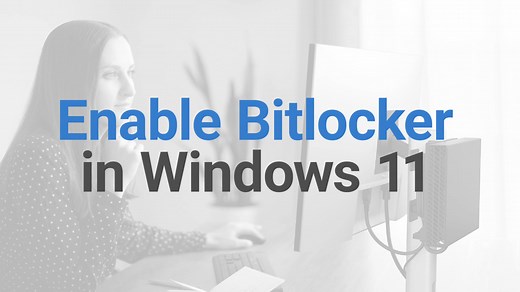 Enable BitLocker in Windows 11
