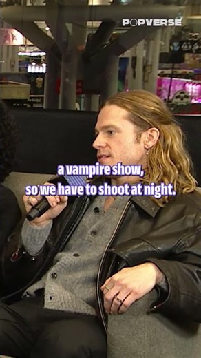 THE VAMPIRE LESTAT cast lives & works like ACTUAL VAMPIRES!? | NYCC 2025 #shorts