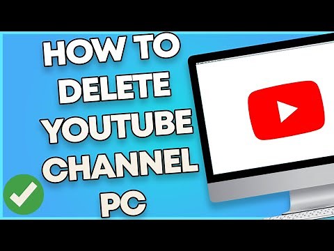 How To Delete YouTube Channel PC 2023 On PC (EASY)