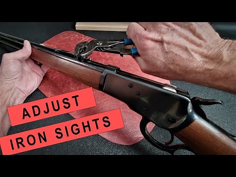 How To Adjust Iron Sights