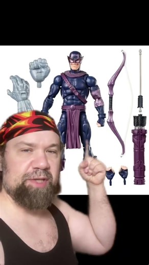 BULLSEYE? Marvel Legends Dark Avengers Hawkeye Box wave #marvellegends #actionfigures #toys