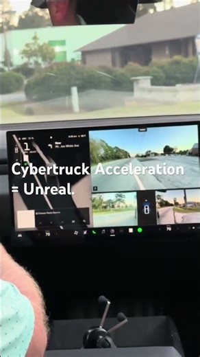 🔥Think you know FAST? ⚡ Cybertruck Acceleration = Unreal.