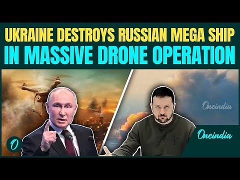 Ukraine’s SECRET Drone Strike DESTROYS Russian Navy’s Rescue Ship | Putin Fumes In Moscow