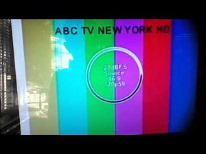 ABC Technical Difficulties As Seen From TV