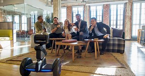 Segway's Loomo transporter does double duty as a robot