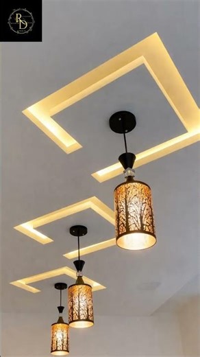 6 Ceiling Designs That Make Your Home Look Luxury 😍🔥 # shorts