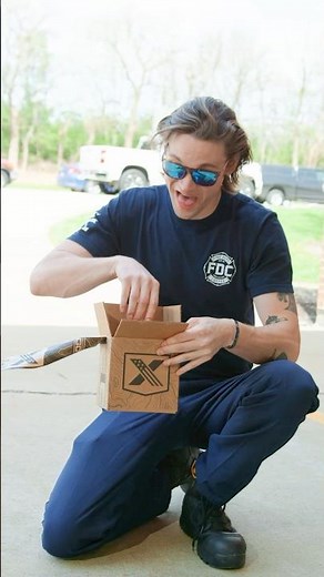 Delivery day just hits different. Right, @FireDeptCoffee? Shop exclusive deals on GOVX.com.