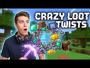 Minecraft But Every Drop Is Super Random // 5 Craziest Loot Twists ‪@xyloblox1‬
