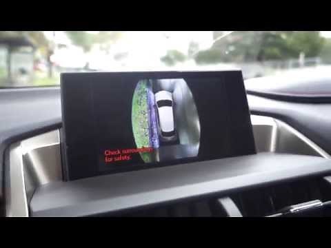 Lexus NX surround-view camera system