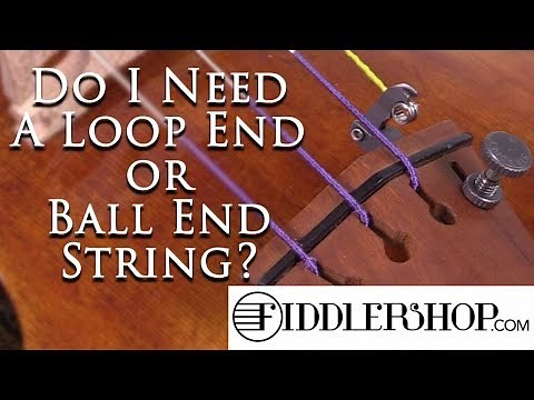 Loop vs. Ball End E-Strings / How to Remove a Removable Ball End
