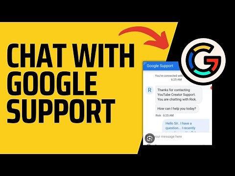 How to Chat With Google Support 2024 (Step by Step)