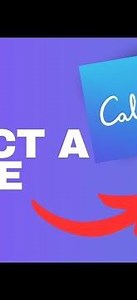 How to select a scene in the Calm app?