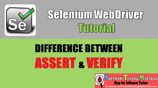 What Is The Difference Between Assert And Verify Methods In Selenium