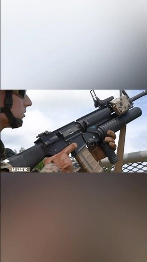 U.S. Marines M203 Grenade Launcher.