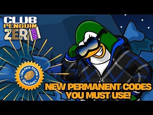 🔥NEW PERMANENT CODES YOU MUST USE! ✨ | CLUB PENGUIN ZERO