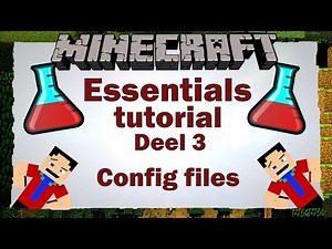 ESSENTIALS PLUGIN CONFIG || Custom commands & Custom Tekst [Deel 3 || Tutorial]