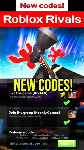 New Codes for Rivals Roblox - All new Roblox Rivals Codes December 2025