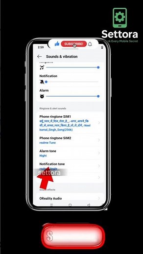 How to Change Ringtone in Android Phone | Mobile Ringtone Settings realme phone