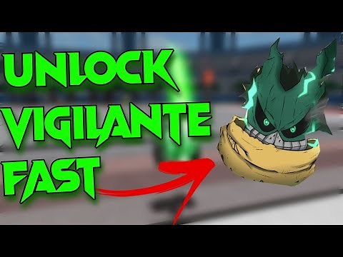 Unlock Vigilante Deku FAST!! | Heroes Battlegrounds