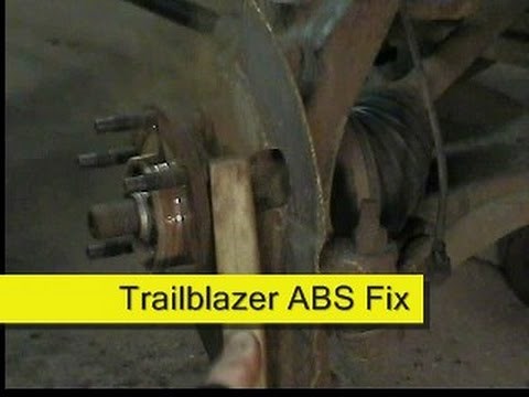 ABS fix How To DIY Trailblazer Envoy