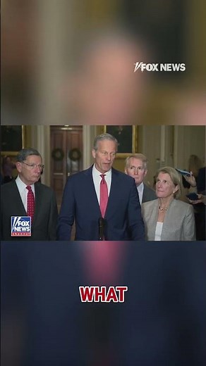 'Are we at war in the Caribbean?': John Thune answers reporter questions