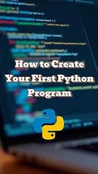Your First Python Program made Easy