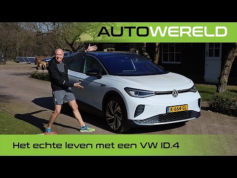 Hoe bevalt een week met de elektrische Volkswagen ID.4 (2021)? | Tom Coronel | RTL Autowereld test