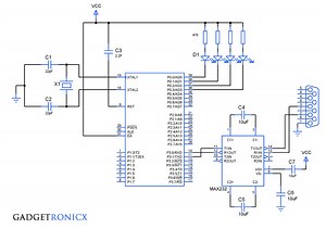 Serial Interrupt Programming in 8051 Microcontroller - Gadgetronicx