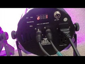 Chauvet Slimpars Programming