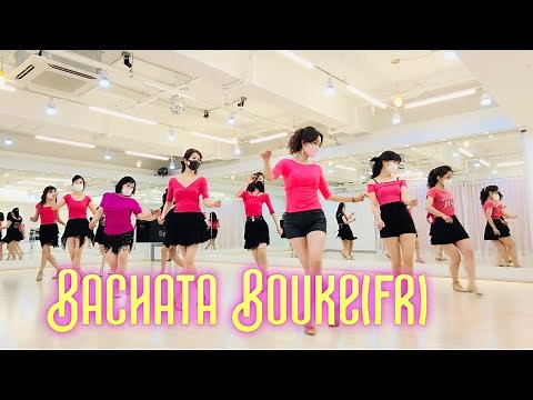 Bachata Bouke l beginner l Line Dance l Don't Wanna See You Cry l 바차타 부크 라인댄스 l Linedance