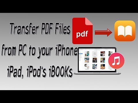 iTunes | Transfer PDF from PC to Your iPhone, iPad, iPod's iBooks