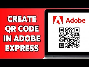 How To Create QR Code In Adobe Express 2024 | Generate Custom QR Codes