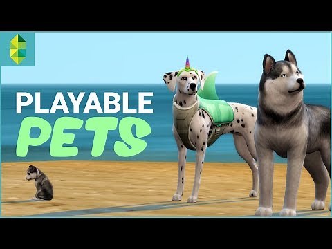 PLAYABLE PETS MOD | The Sims 4 Cats & Dogs
