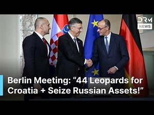 Germany & Croatia Announce Major Defense Moves In Joint Address | DRM News | AC1F