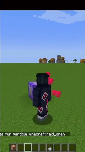 Minecraft particles command! #minecraft #shorts