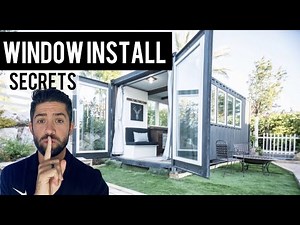 How to Build a Shipping Container House | EP 05 Window Installation