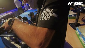 29K views · 715 reactions | Join us as two of our Yonex Stringers go head to head in a speed stringing match. With as many racquets as the Yonex Stringing Team has queued in one tournament, speed is a necessity. Of course its not just about the speed; above all else Yonex prioritizes quality. Which stringer can provide both at a faster time? * Yonex asks that users adhere to the recommended stringing tension for each Yonex racquet model. #YonexStringingTeam | Yonex Badminton | Facebook