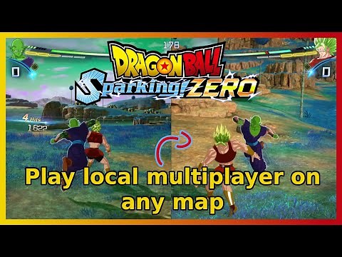How to play split screen multiplayer on different maps in Dragon Ball Sparking Zero (PC Mod)
