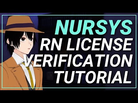 How to verify license via NURSYS | California RN License endorsement
