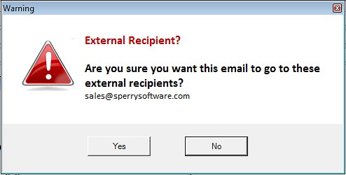 Outlook Safeguard Send Add-In | Sperry Software