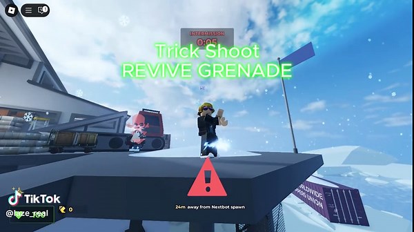 Revive Grenade Strategies in Roblox Evade Game
